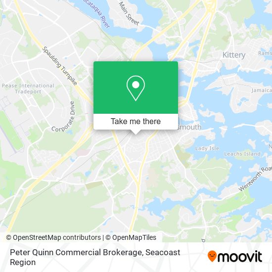 Peter Quinn Commercial Brokerage map