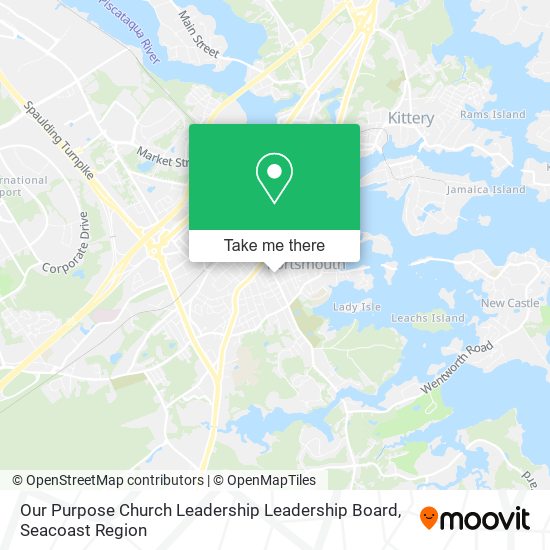 Mapa de Our Purpose Church Leadership Leadership Board