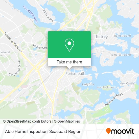 Able Home Inspection map