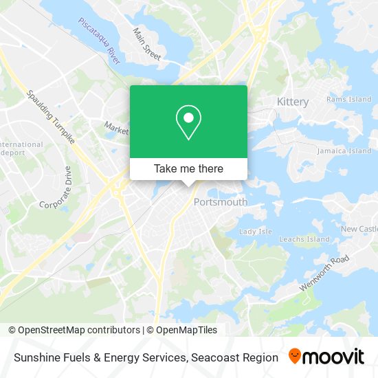 Sunshine Fuels & Energy Services map