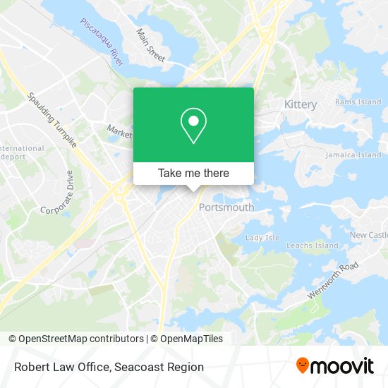 Robert Law Office map