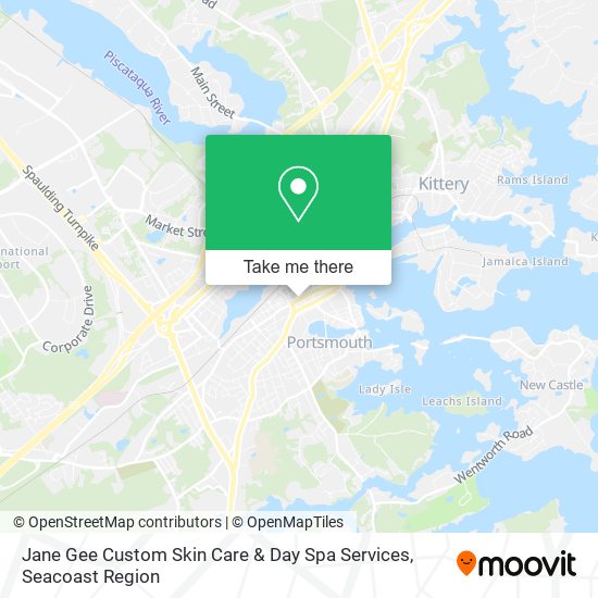 Jane Gee Custom Skin Care & Day Spa Services map
