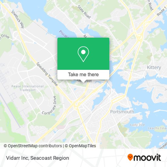 Vidarr Inc map