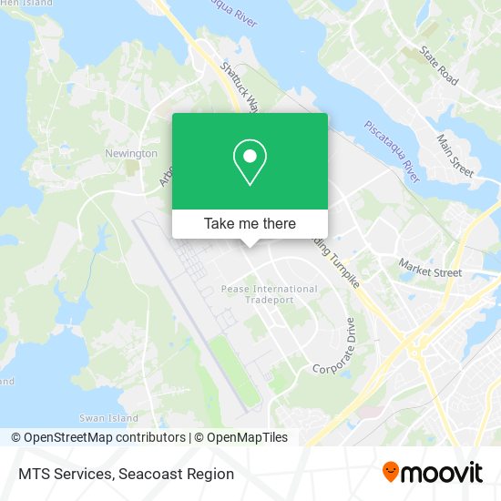 Mapa de MTS Services