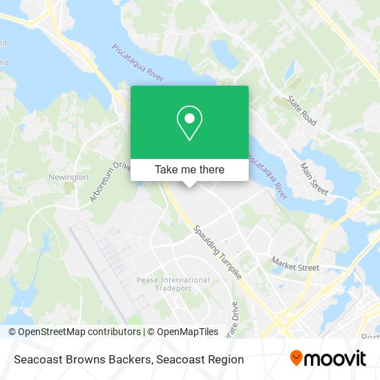 Seacoast Browns Backers map