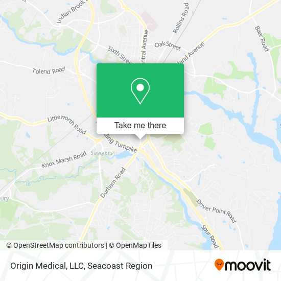 Origin Medical, LLC map