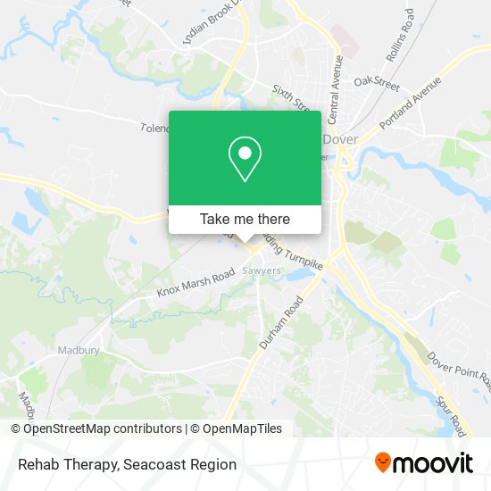 Rehab Therapy map