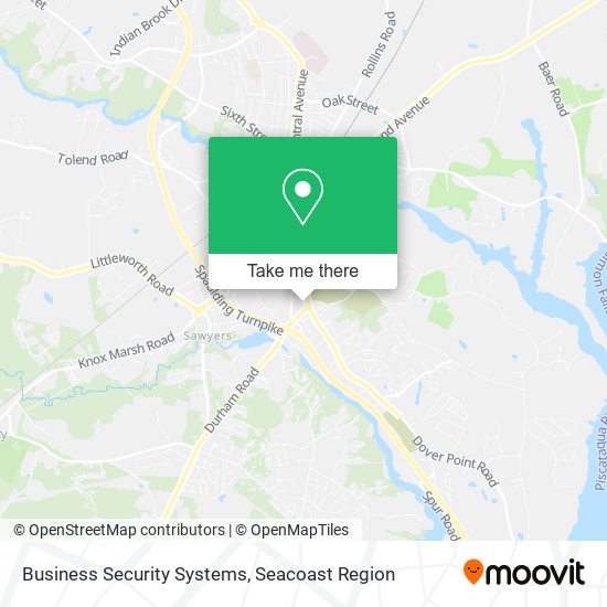 Business Security Systems map