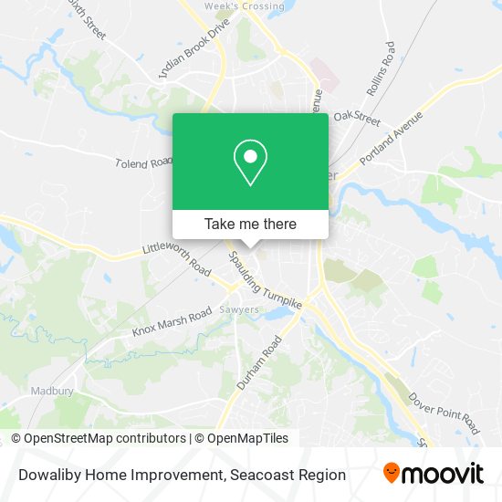 Dowaliby Home Improvement map