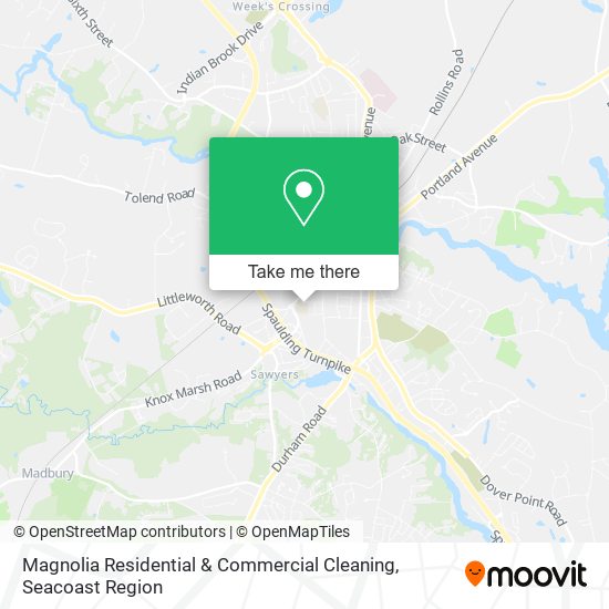 Magnolia Residential & Commercial Cleaning map