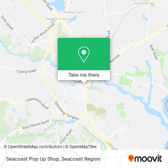 Mapa de Seacoast Pop Up Shop