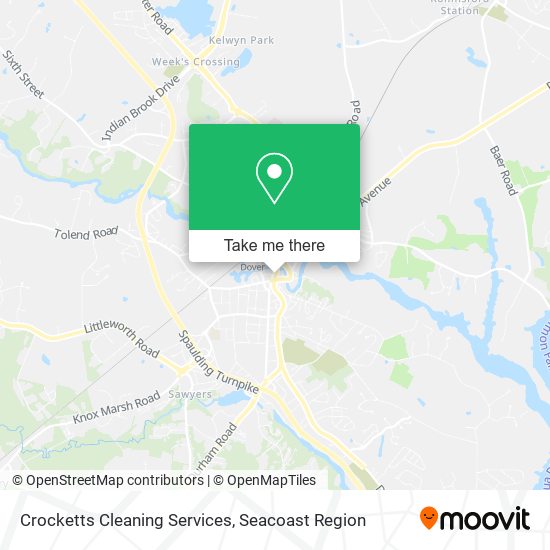 Mapa de Crocketts Cleaning Services