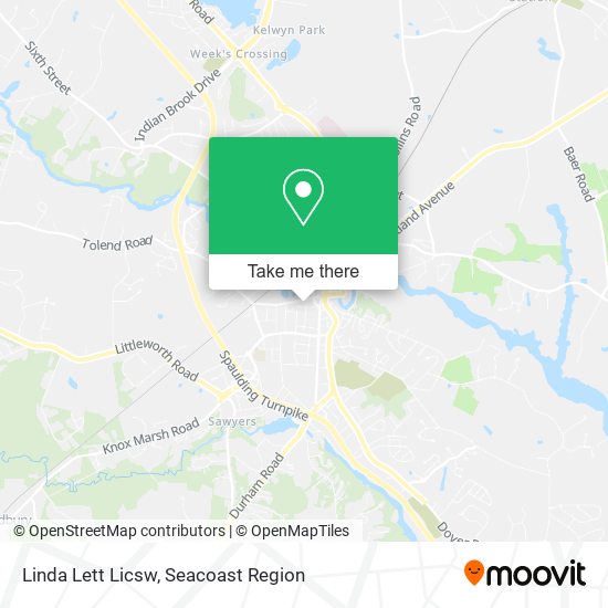 Linda Lett Licsw map