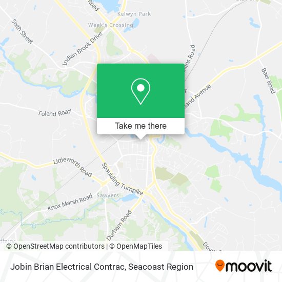 Mapa de Jobin Brian Electrical Contrac