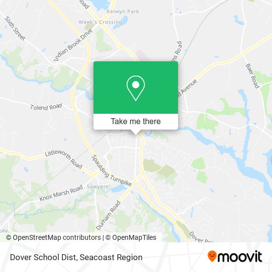 Dover School Dist map
