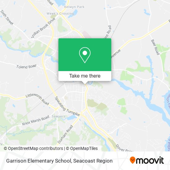 Garrison Elementary School map