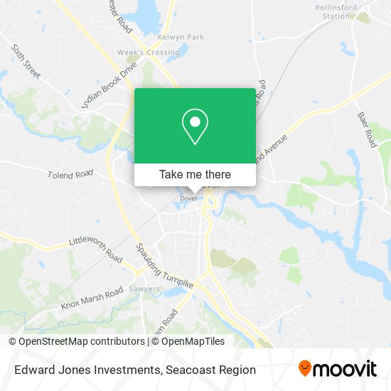 Edward Jones Investments map