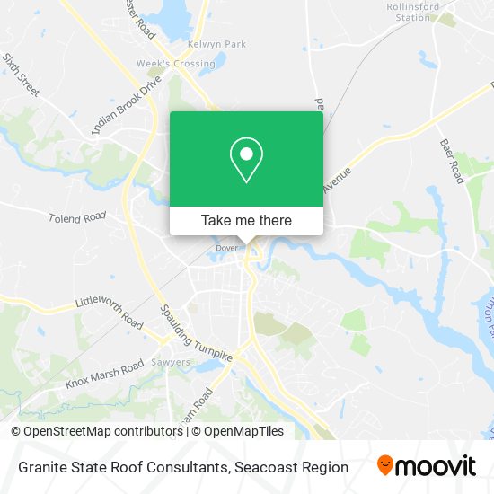Granite State Roof Consultants map