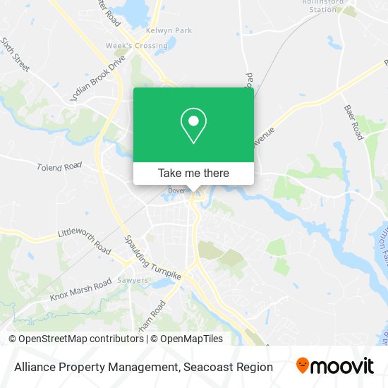 Alliance Property Management map