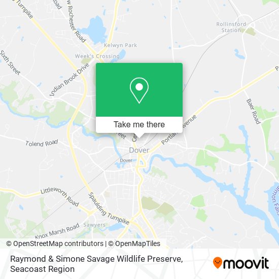 Mapa de Raymond & Simone Savage Wildlife Preserve