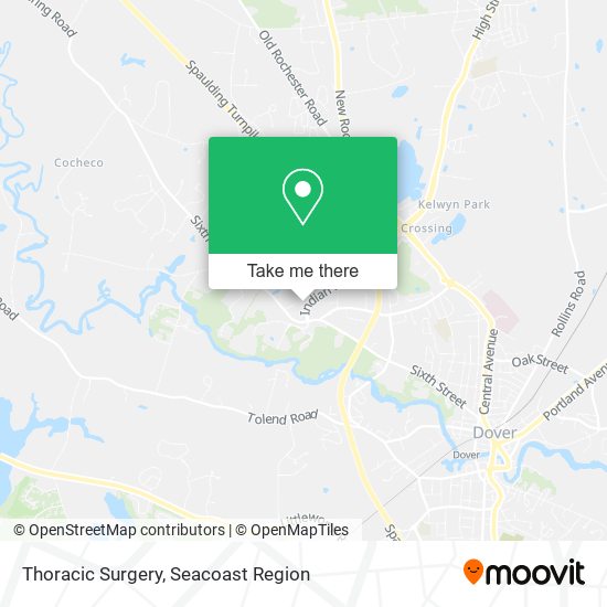 Mapa de Thoracic Surgery