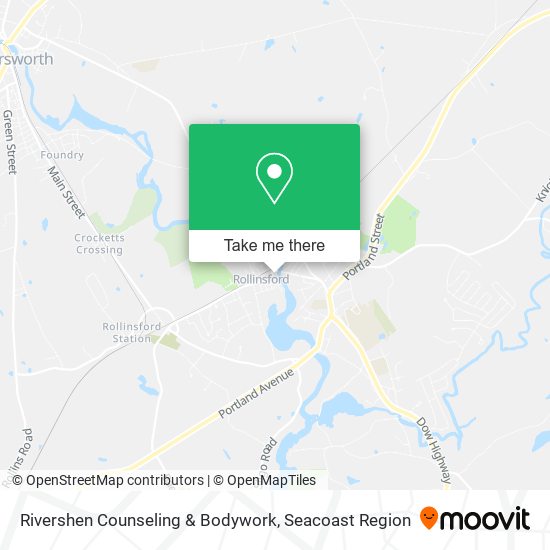 Rivershen Counseling & Bodywork map