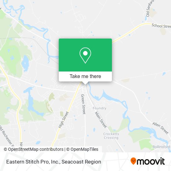 Eastern Stitch Pro, Inc. map