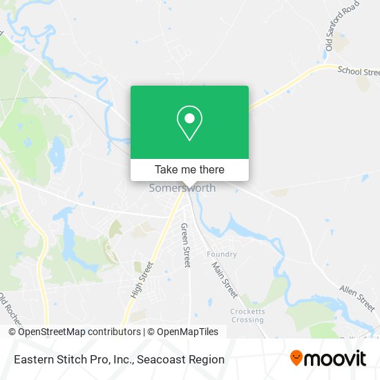 Eastern Stitch Pro, Inc. map