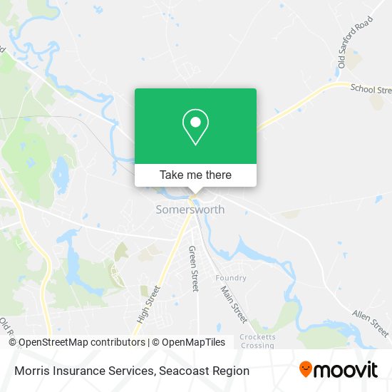 Mapa de Morris Insurance Services