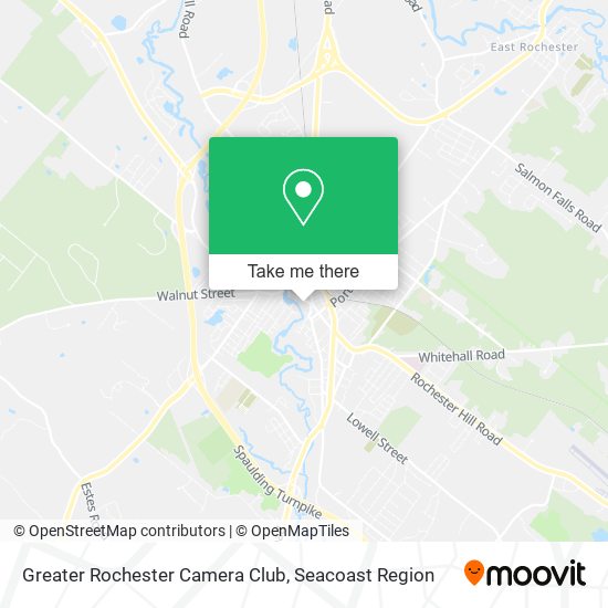 Greater Rochester Camera Club map