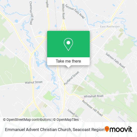 Mapa de Emmanuel Advent Christian Church