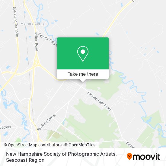 New Hampshire Society of Photographic Artists map