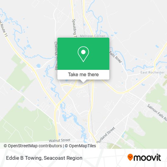 Mapa de Eddie B Towing