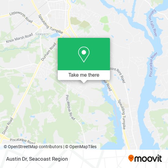 Austin Dr map