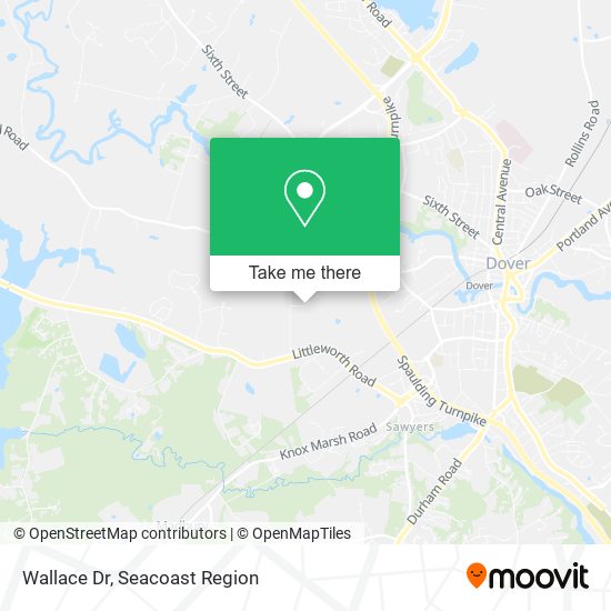 Wallace Dr map
