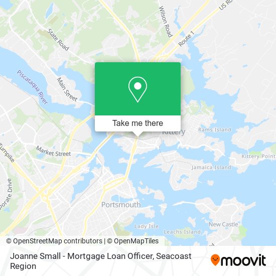 Joanne Small - Mortgage Loan Officer map