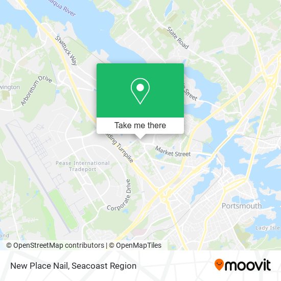 Mapa de New Place Nail