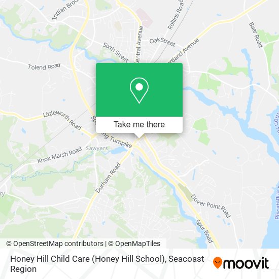 Mapa de Honey Hill Child Care (Honey Hill School)