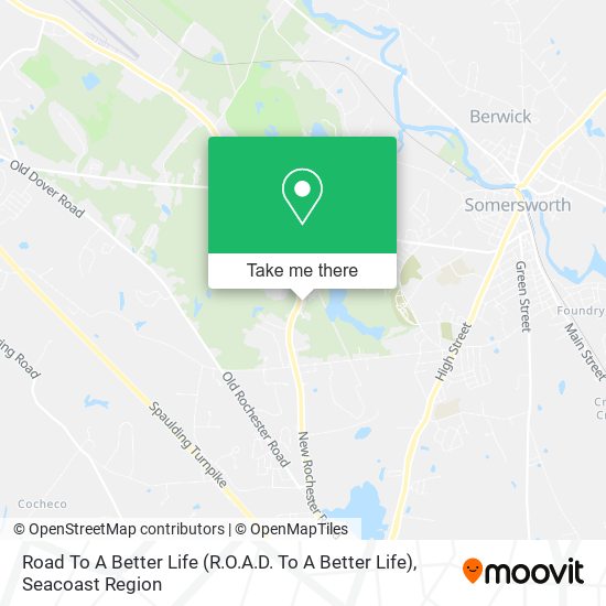 Road To A Better Life map
