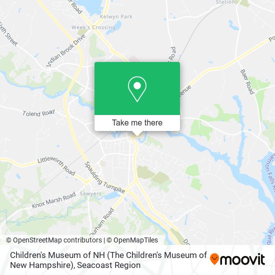 Mapa de Children's Museum of NH (The Children's Museum of New Hampshire)