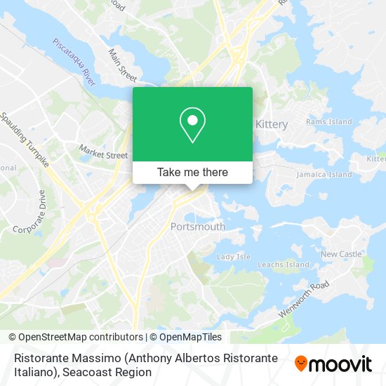 Ristorante Massimo (Anthony Albertos Ristorante Italiano) map