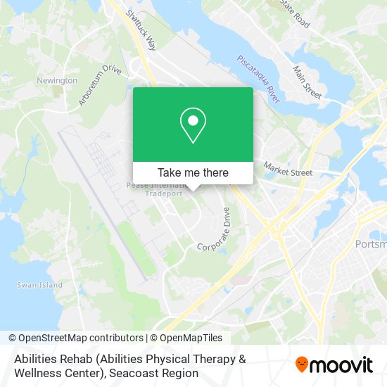 Abilities Rehab (Abilities Physical Therapy & Wellness Center) map