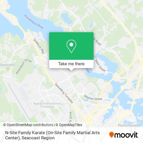 N-Site Family Karate (On-Site Family Martial Arts Center) map