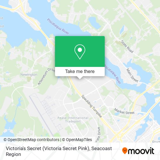 Victoria's Secret (Victoria Secret Pink) map