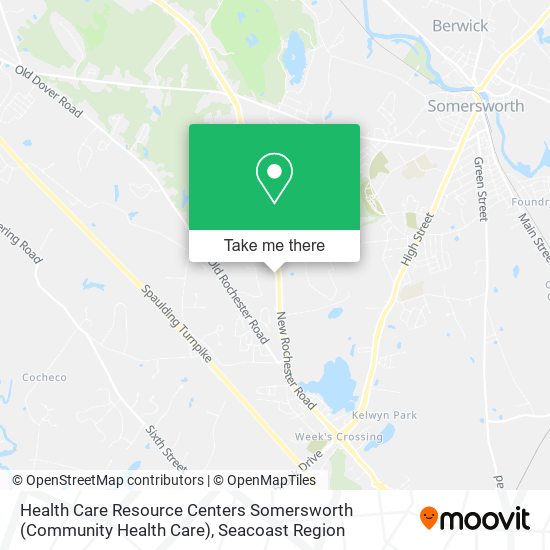 Health Care Resource Centers Somersworth (Community Health Care) map