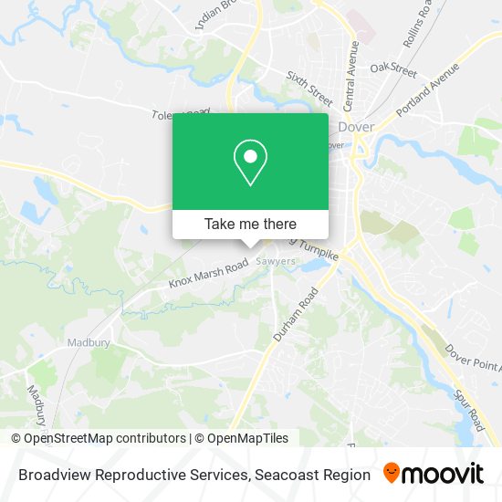 Mapa de Broadview Reproductive Services