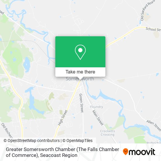 Mapa de Greater Somersworth Chamber (The Falls Chamber of Commerce)