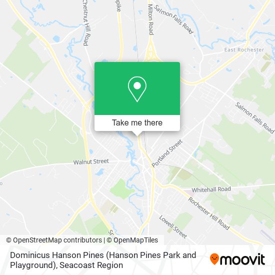 Mapa de Dominicus Hanson Pines (Hanson Pines Park and Playground)