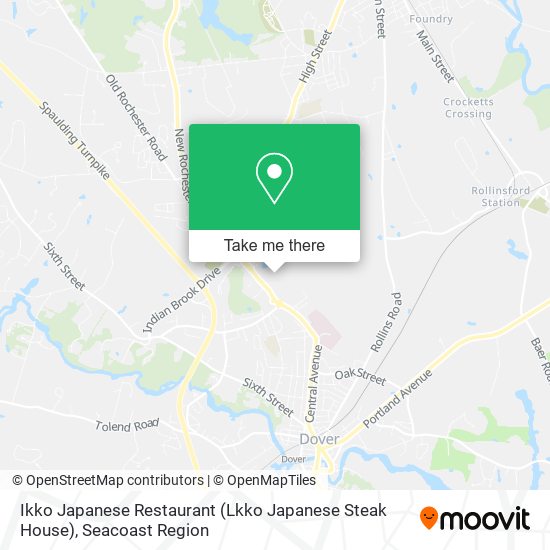 Mapa de Ikko Japanese Restaurant (Lkko Japanese Steak House)