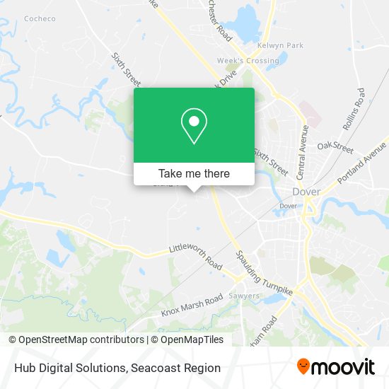 Hub Digital Solutions map